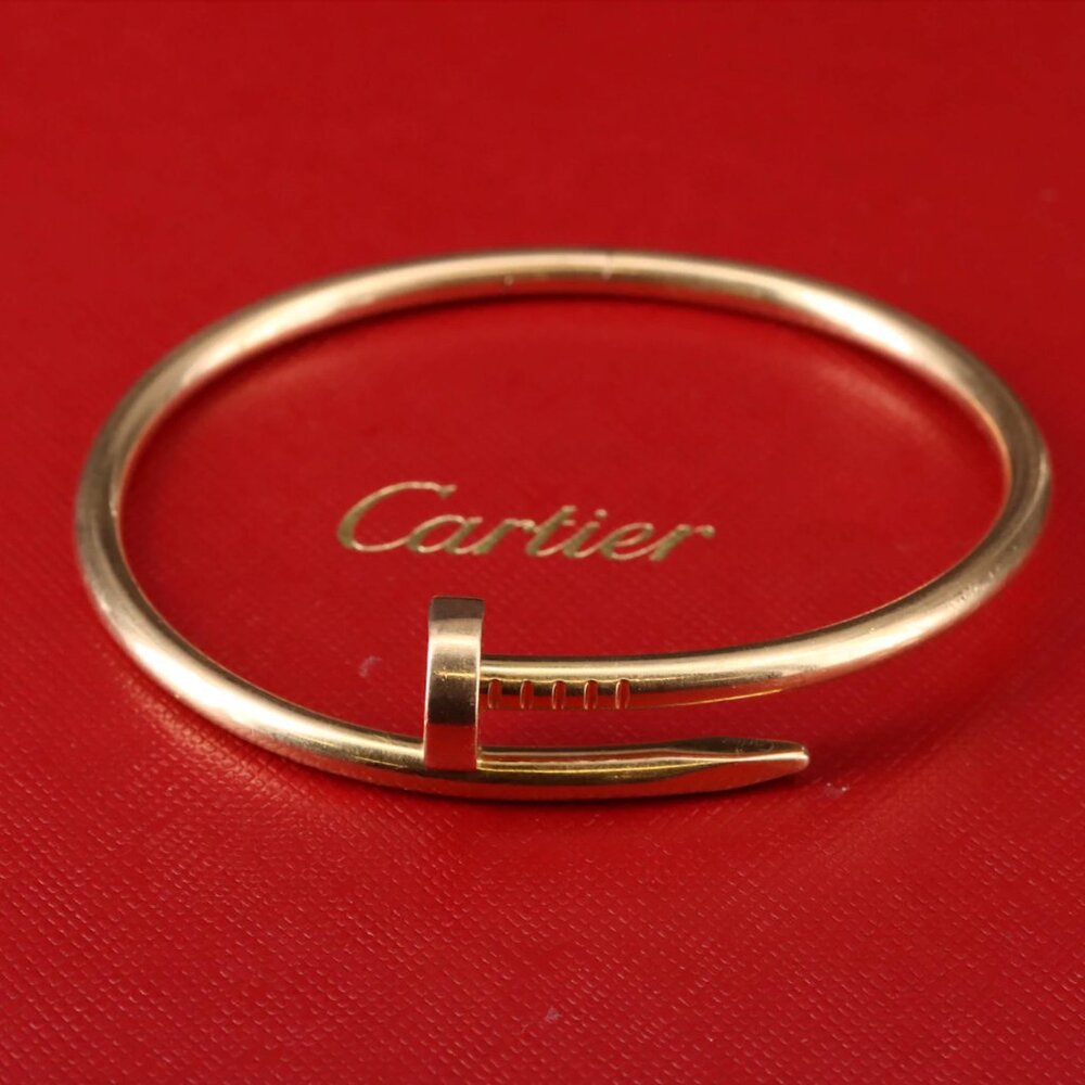 SOLD - Cartier 18K Rose Gold Juste un Clou Bracelet